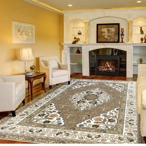 Large memory foam area rug